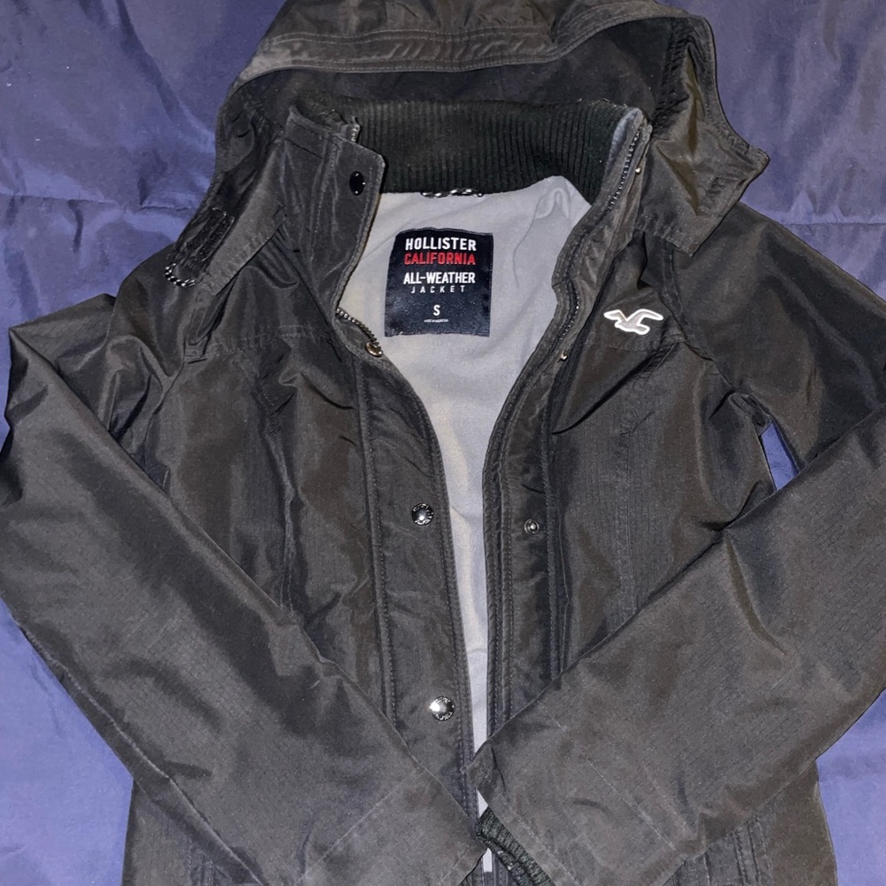 Hollister Women's Black Performance Jacket